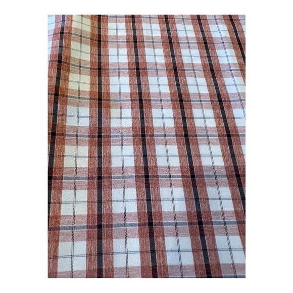 Solaris UPF Red Plaid Venting Short Sleeve Moisture Wicking Mens Shirt NEW - Picture 13 of 16